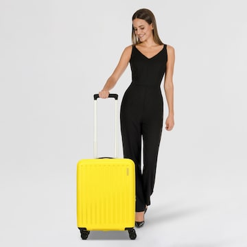 American Tourister Trolley 'Rejoy' in Gelb