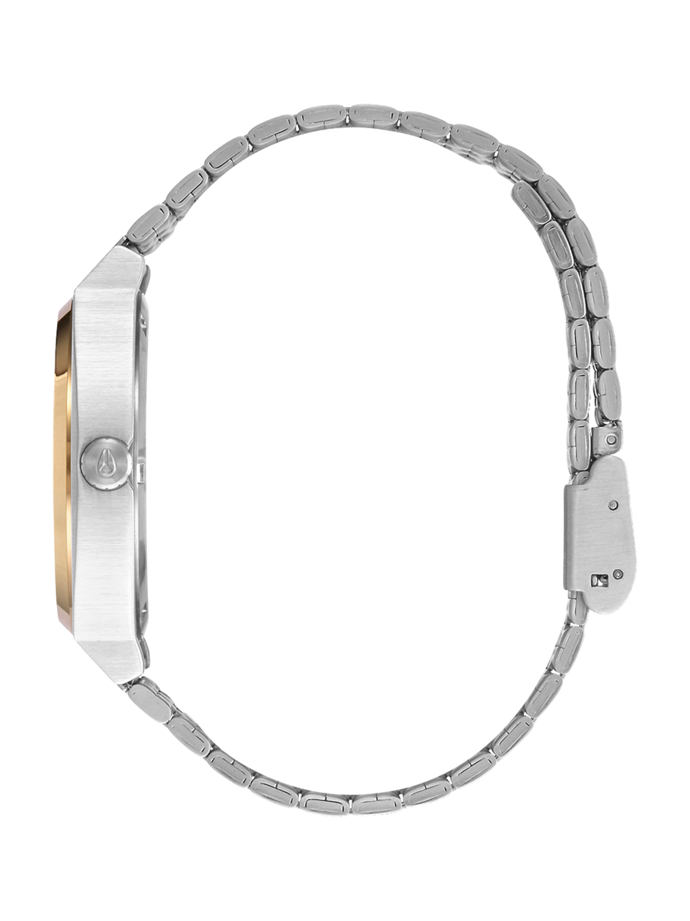 Nixon Analog watch 'Time Teller' in Silver: front