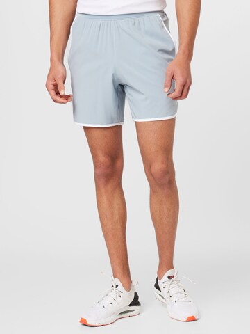 UNDER ARMOUR Regular Спортен панталон в сиво: отпред