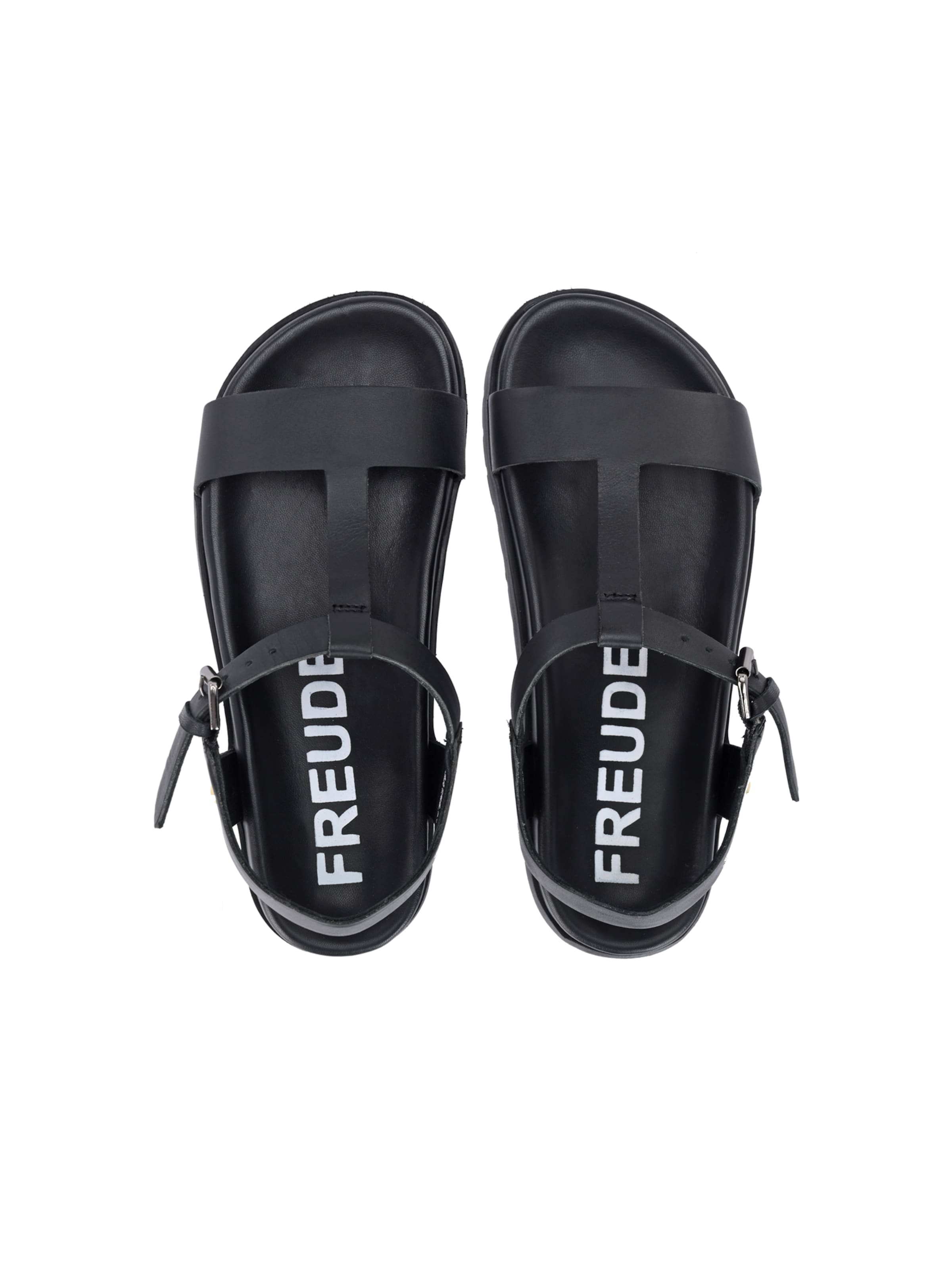 Sandales à lanières 'ARTE' FREUDE en noir