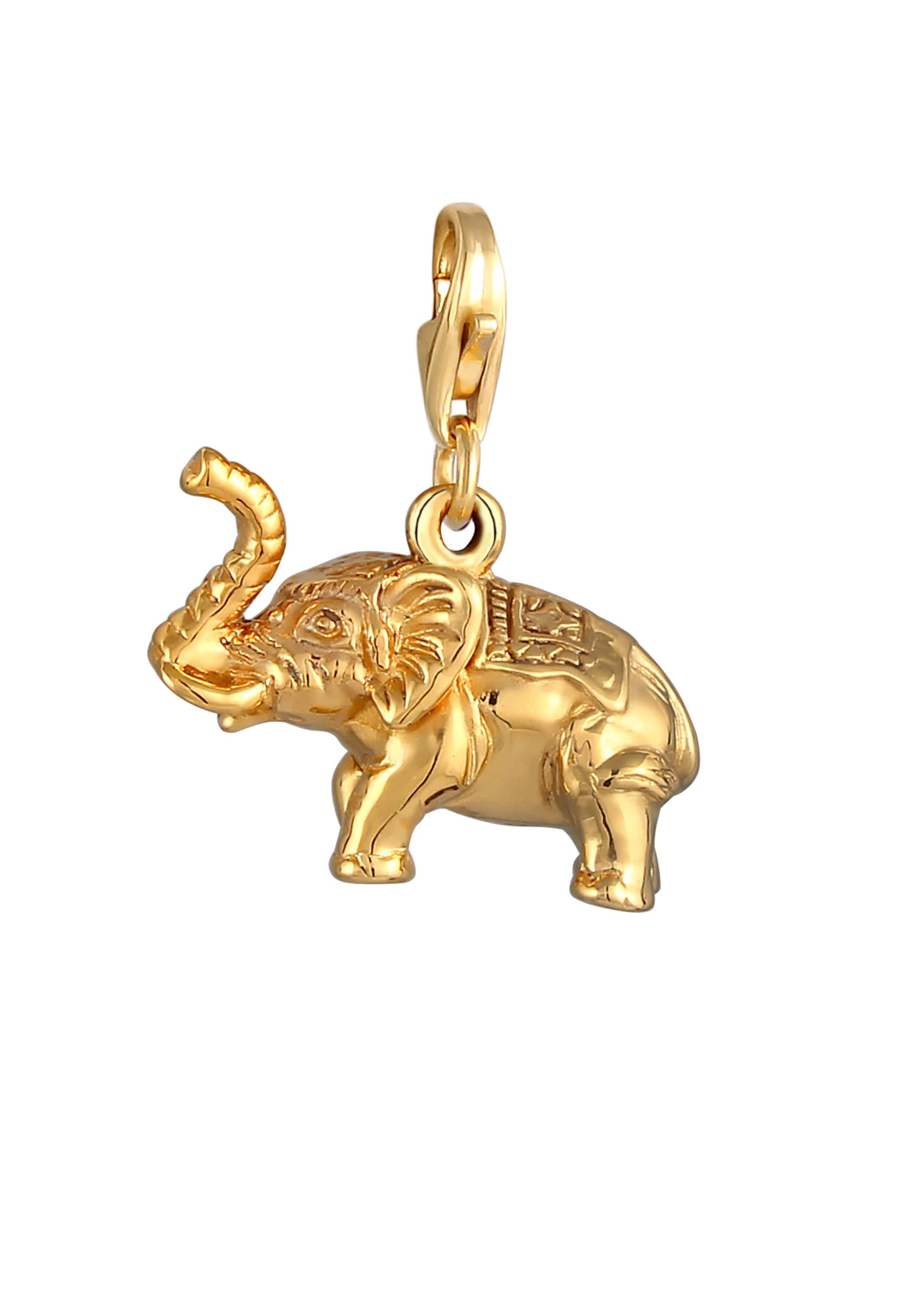 Pendentif Nenalina en or : devant
