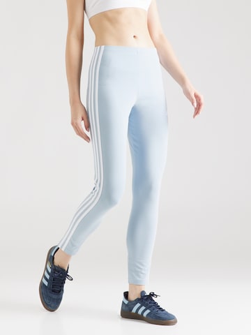 ADIDAS SPORTSWEAR - Skinny Calças de desporto 'Essentials' em azul: frente