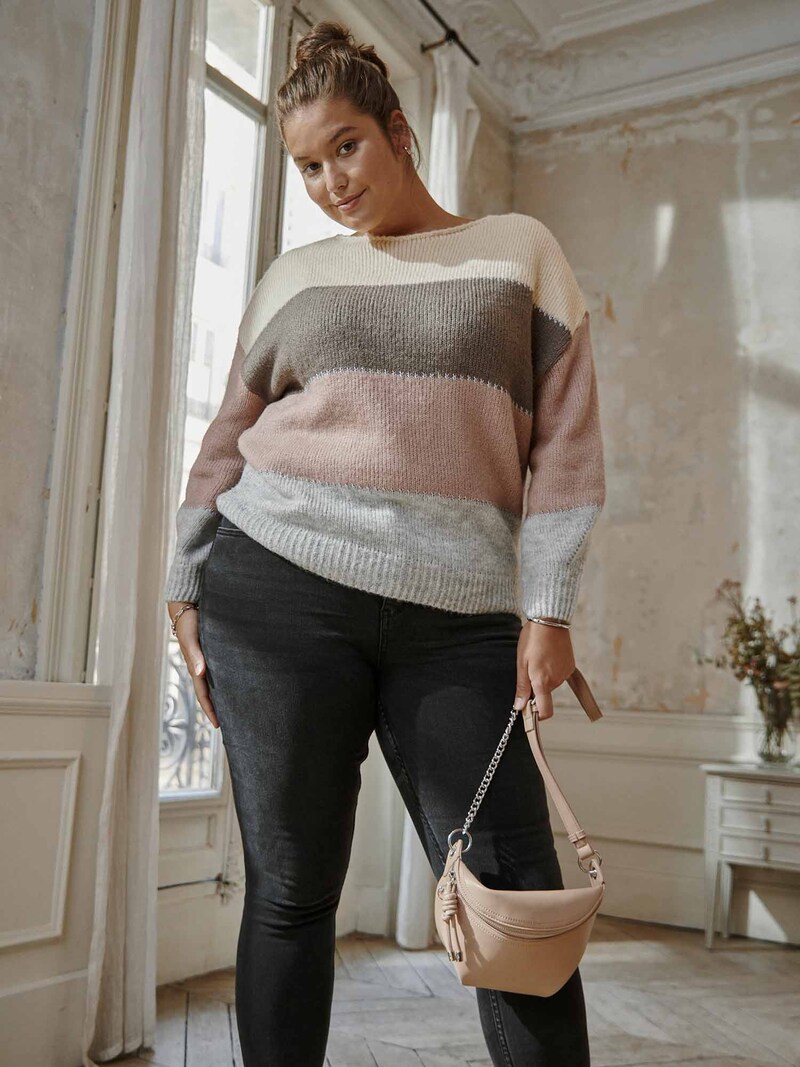 Sweaters & Knitwear Guido Maria Kretschmer Curvy Collection Fine-knit sweaters Mixed Colors
