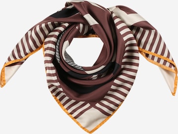 Foulard di Coccinelle in marrone: frontale