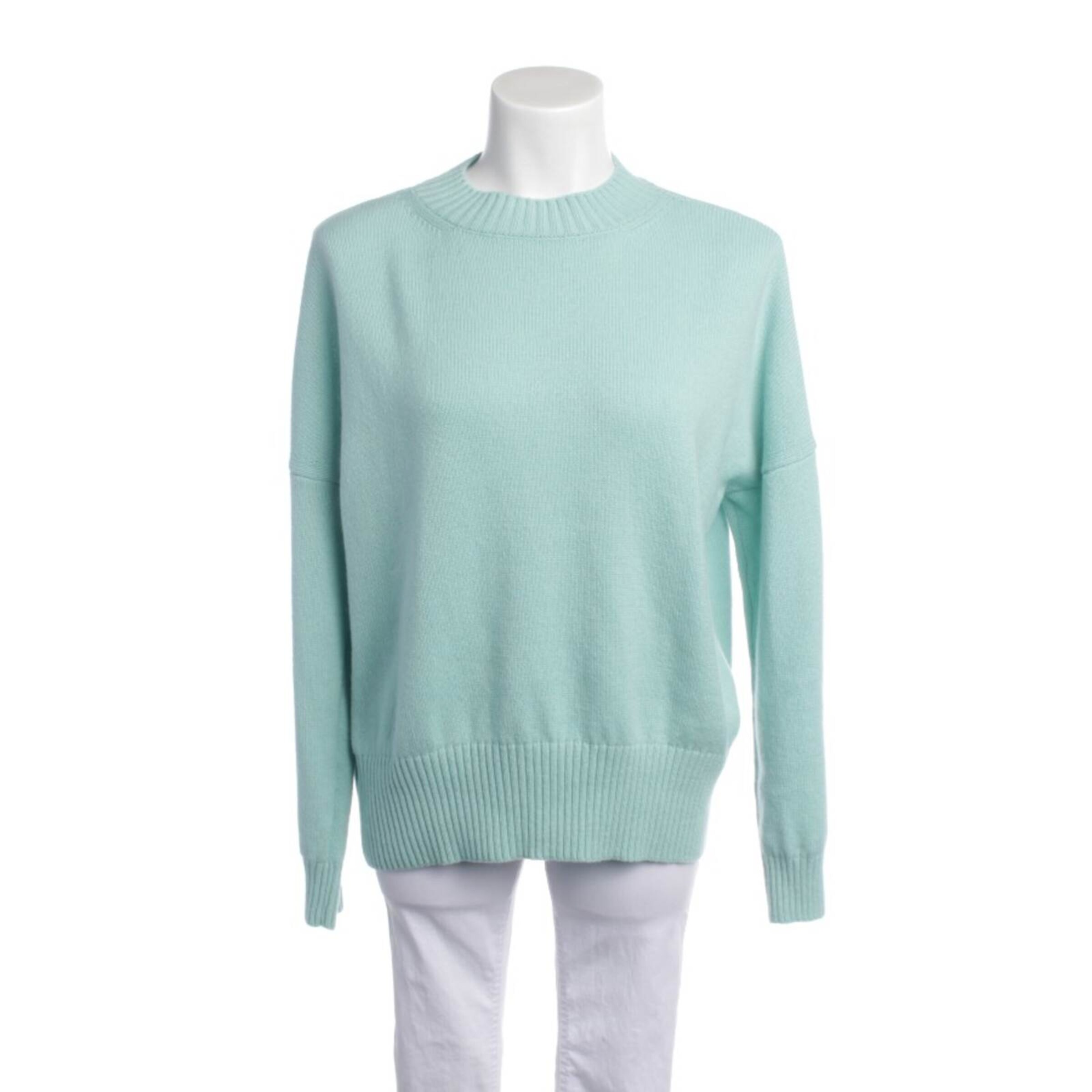 Incentive! Cashmere Pullover / Strickjacke S in Blau: Vorderseite
