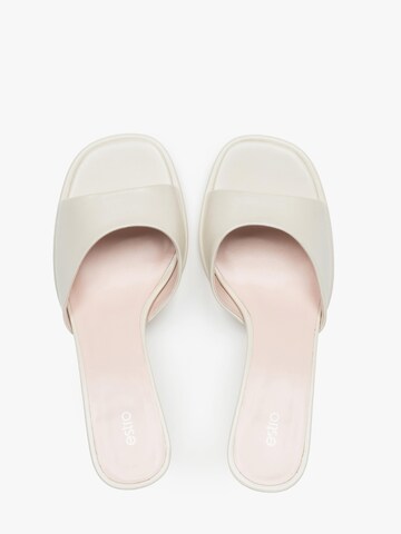 Estro Pantolette '247-9635'‌‌‌‌‌‌‌‌‌‌ in Weiß