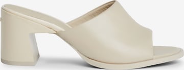 Mule Calvin Klein en blanc