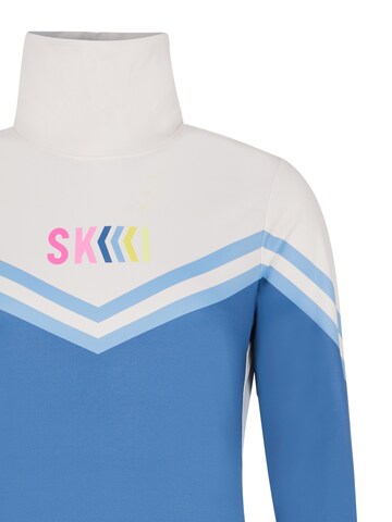 PROTEST Athletic Sweatshirt 'PRTMERCI' in Blue: front