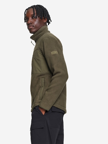 AIGLE Bluza polarowa w kolorze zielony: bok