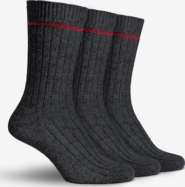 Sukats Sokken 'Norwegians Noorse sokken' in Grijs: voorkant