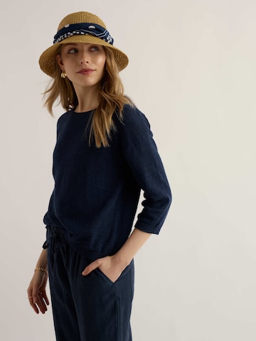 Pullover 'Knavock' di Seasalt Cornwall in blu: frontale