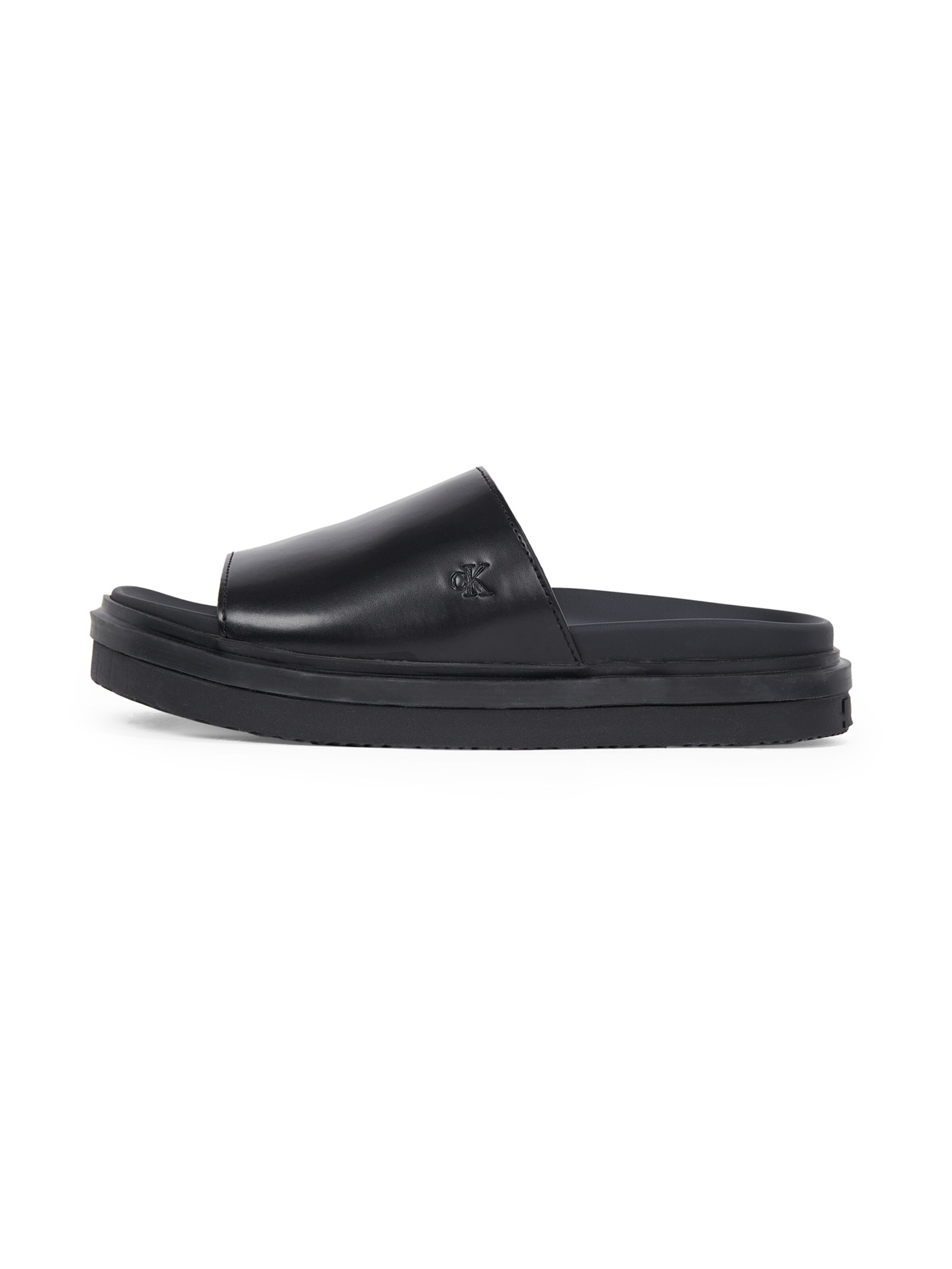 Calvin Klein Mule in Black: front
