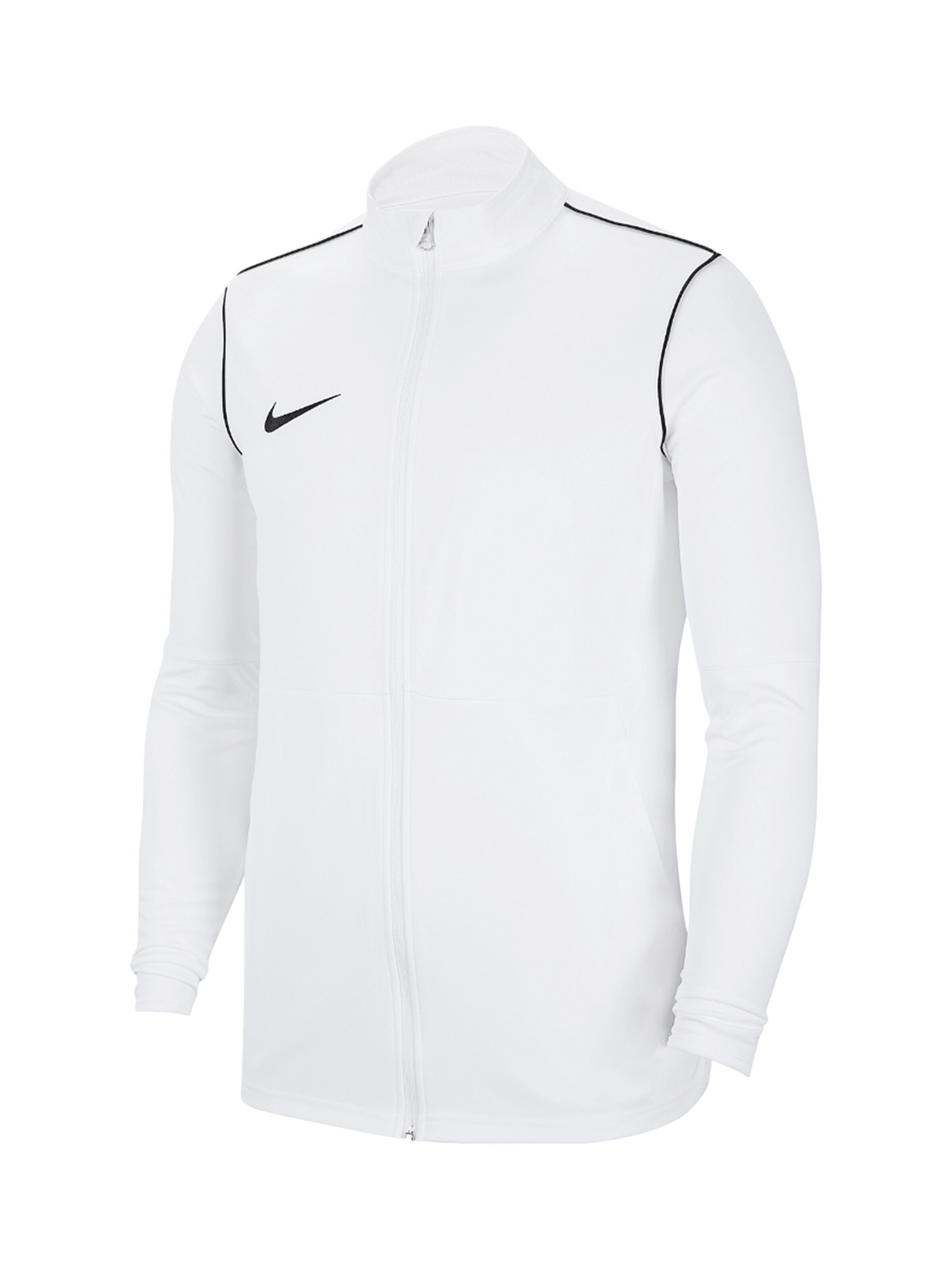 NIKE Sportjacke in Weiß: Vorderseite