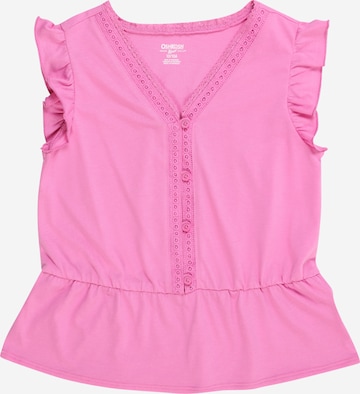 OshKosh - Camiseta en rosa: frente