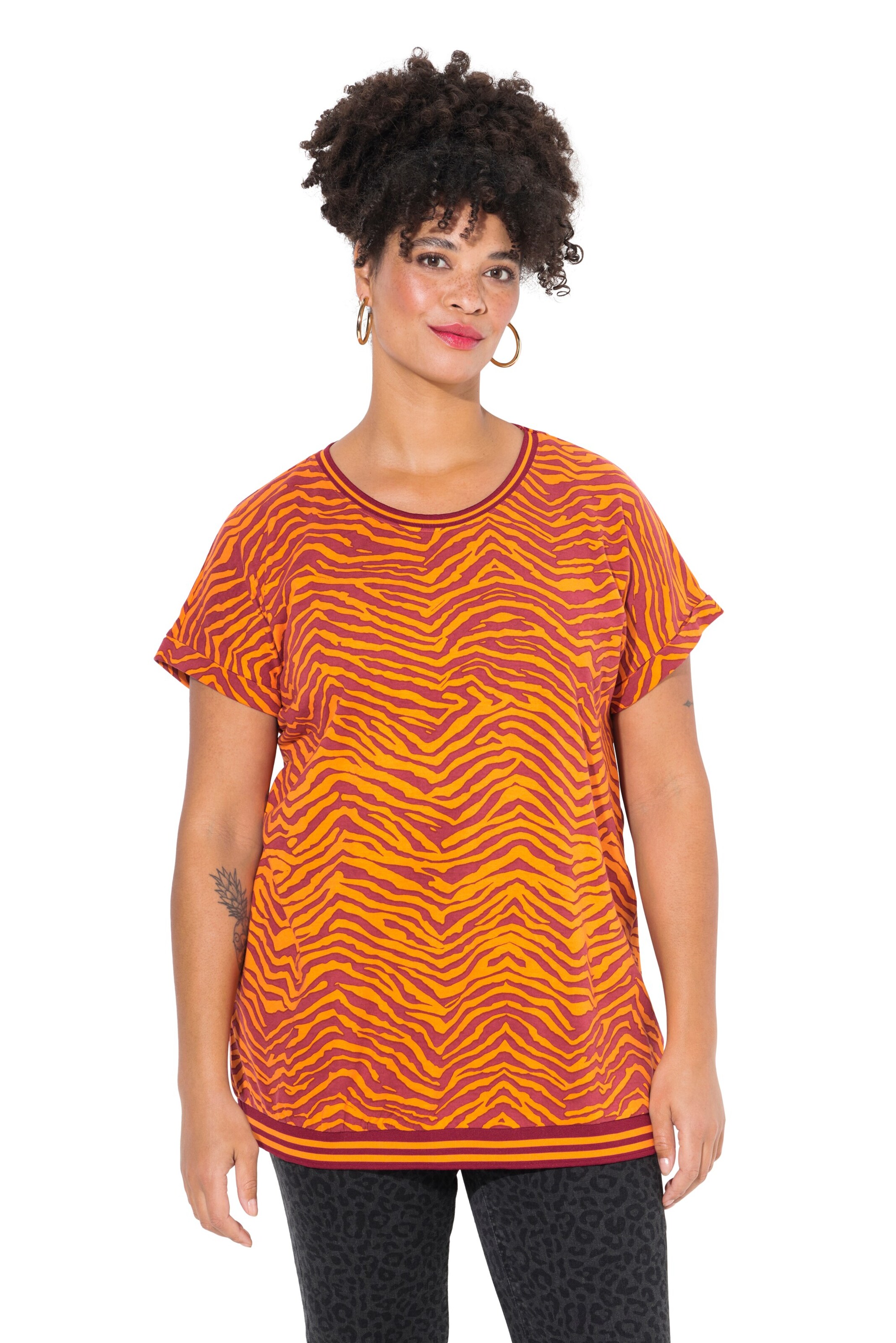 MIAMODA Shirt in Orange: front