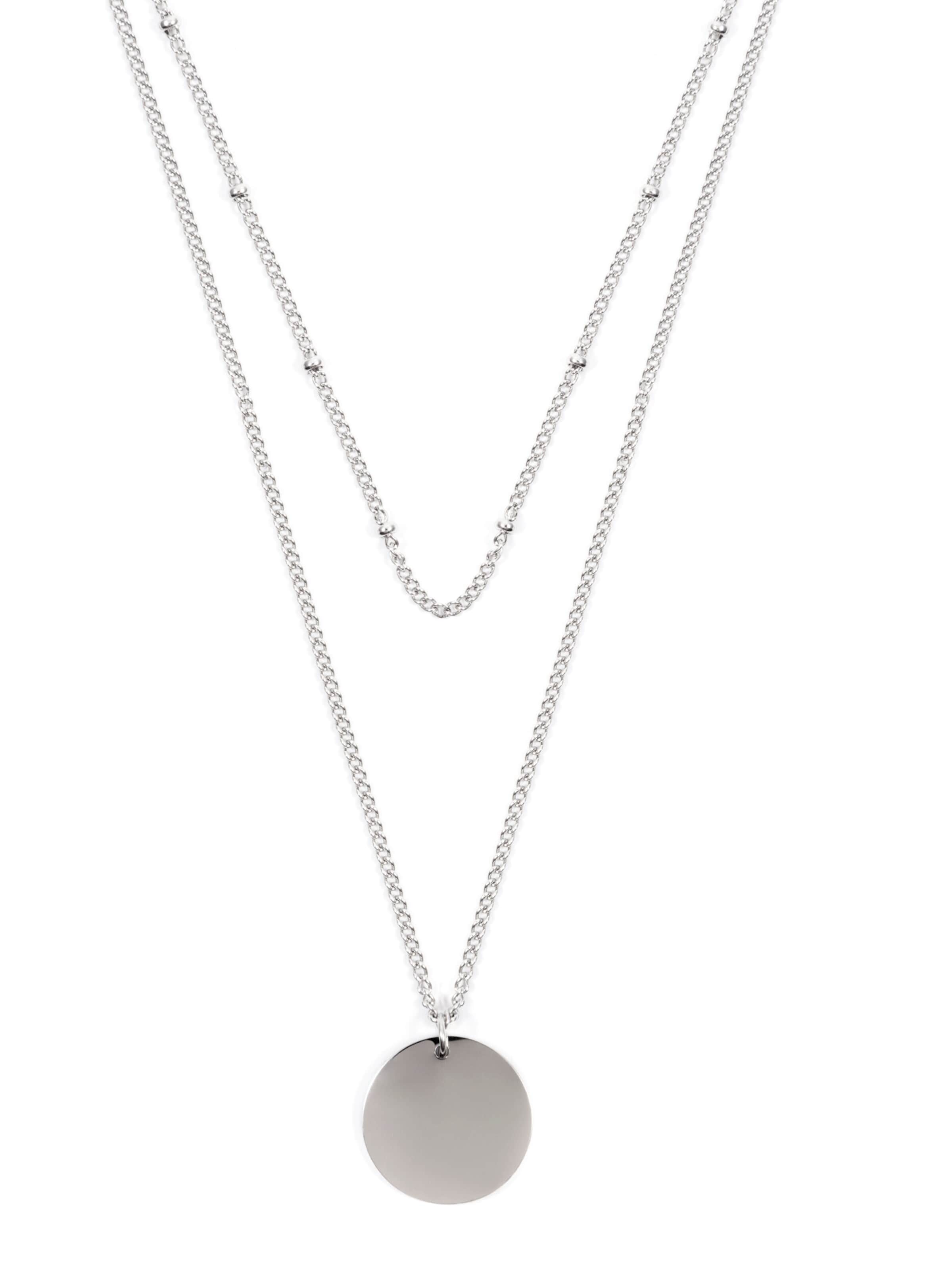 Hey Happiness Necklace 'Circula' in Silver