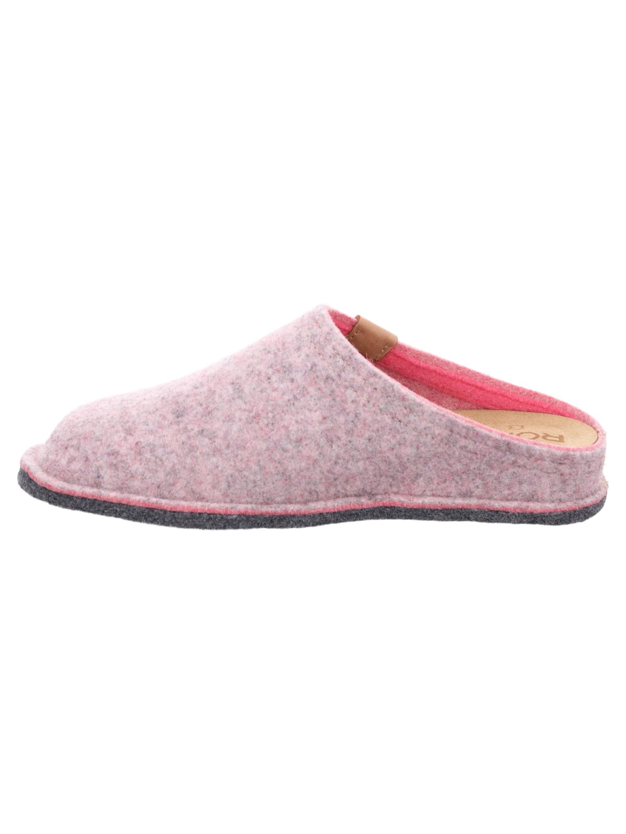 ROHDE Slippers 'Lucca-D' in Pink