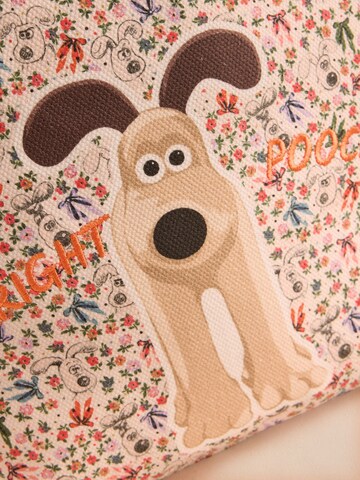 Cath Kidston Nakupovalna torba 'Wallace Und Gromit' | bež barva