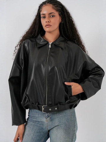 Bigdart Between-season jacket in Black: front