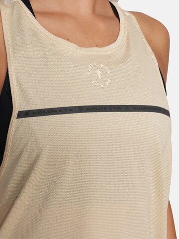 GOLD´S GYM APPAREL Sports top in White