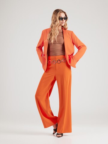 MOS MOSH Loosefit Ráncos nadrág 'MMLeya Miley' - narancs