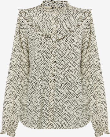 DreiMaster Vintage Bluse 'Imane' in Beige: Vorderseite