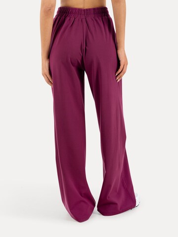 Smilodox Loosefit Broek in Lila