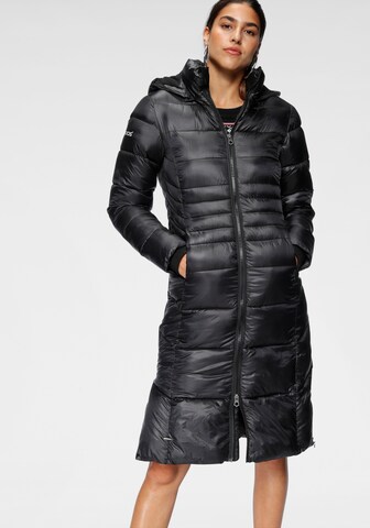 KangaROOS Winter Coat in Black: front