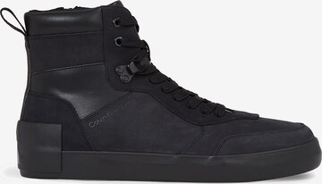 Sneaker alta di Calvin Klein Jeans in nero