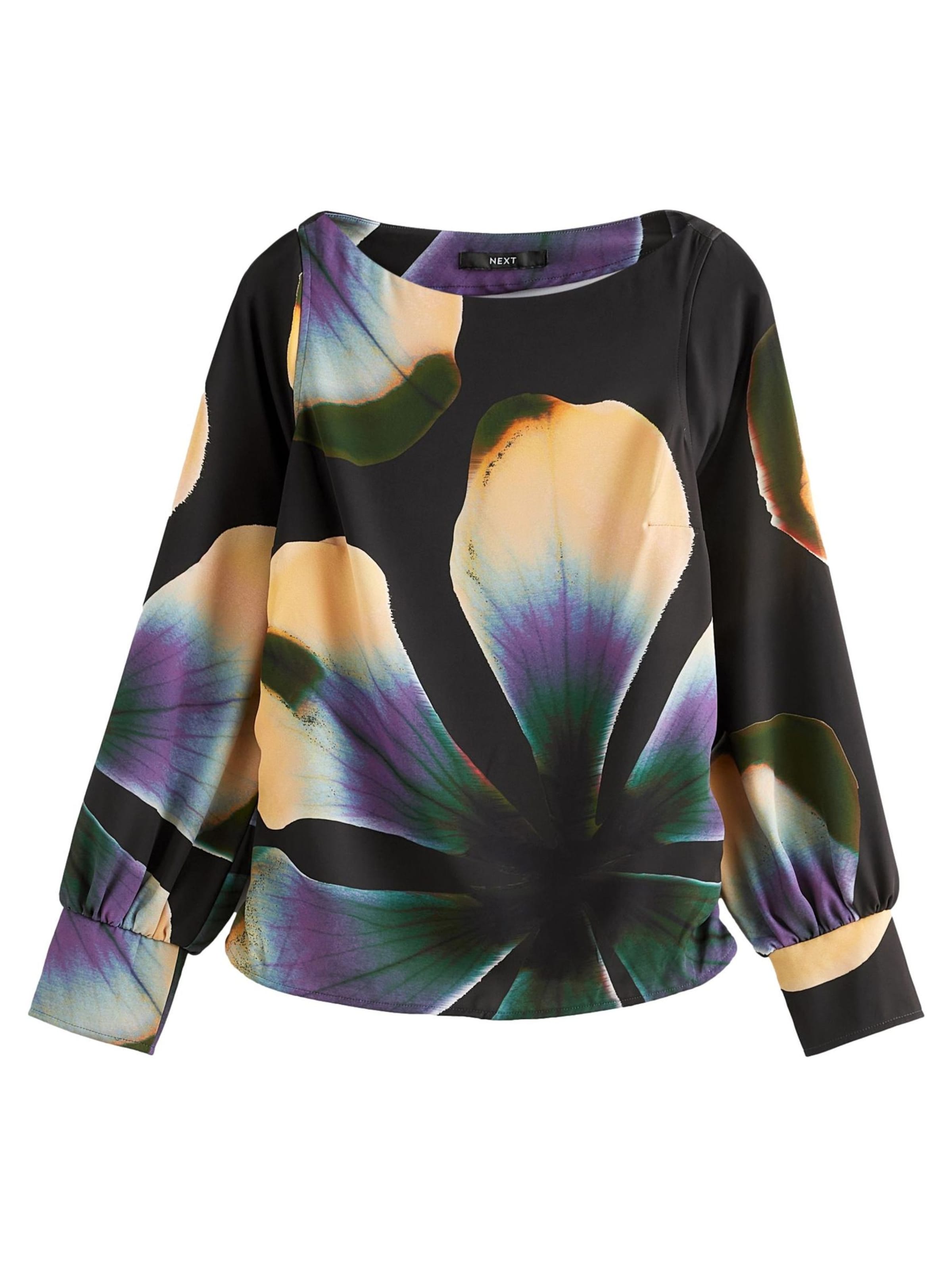 melns Next Blūze: no priekšpuses