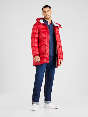 Parka d’hiver Blauer.USA en rouge