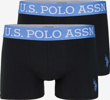 Boxers U.S. POLO ASSN. en noir : devant