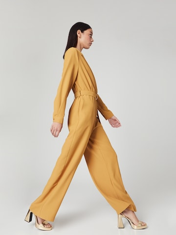 Tuta jumpsuit 'Rebecca' di Guido Maria Kretschmer Women in giallo