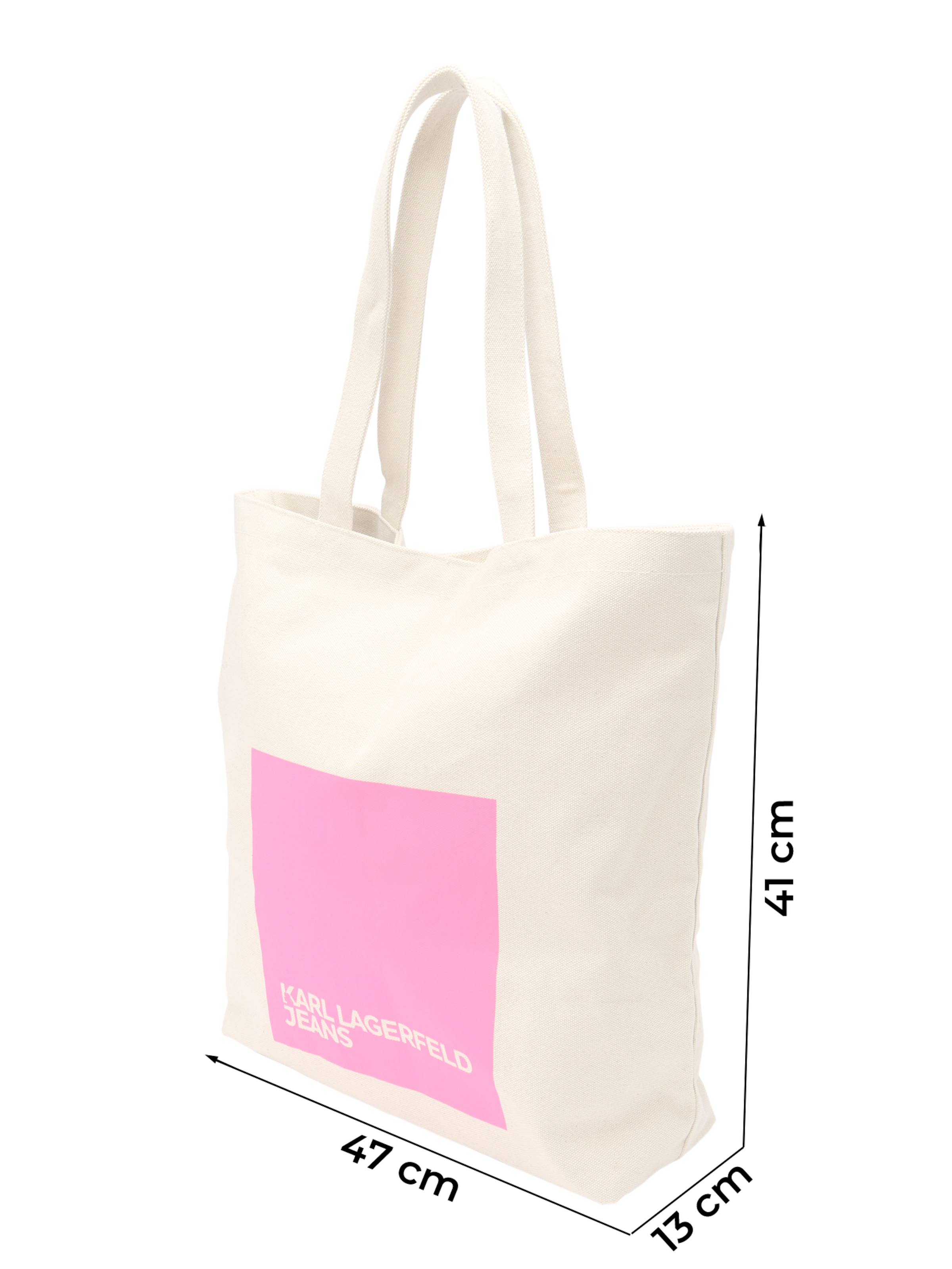 KARL LAGERFELD JEANS Shopper táska - bézs