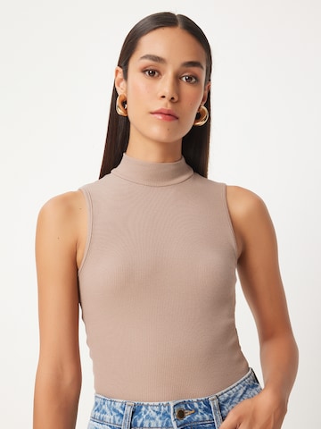 Happiness İstanbul Top - bézs