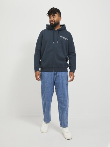 Jack & Jones Plus Loosefit Jeans 'Chris' in Blauw