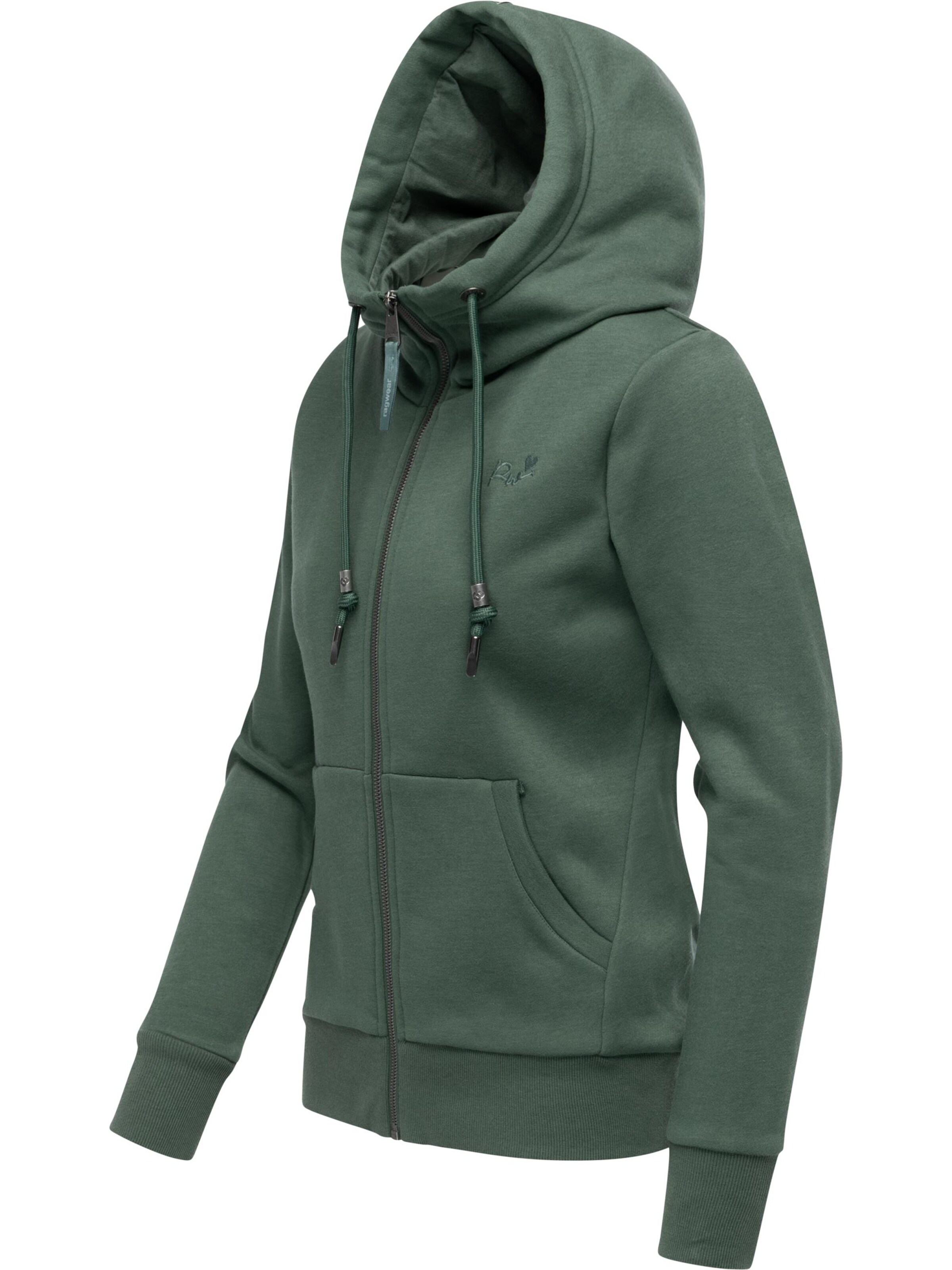 Giacca di felpa 'Neskia' di Ragwear in verde
