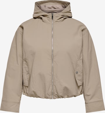 smėlio ONLY Carmakoma Demisezoninė striukė 'CARBEALO': priekis