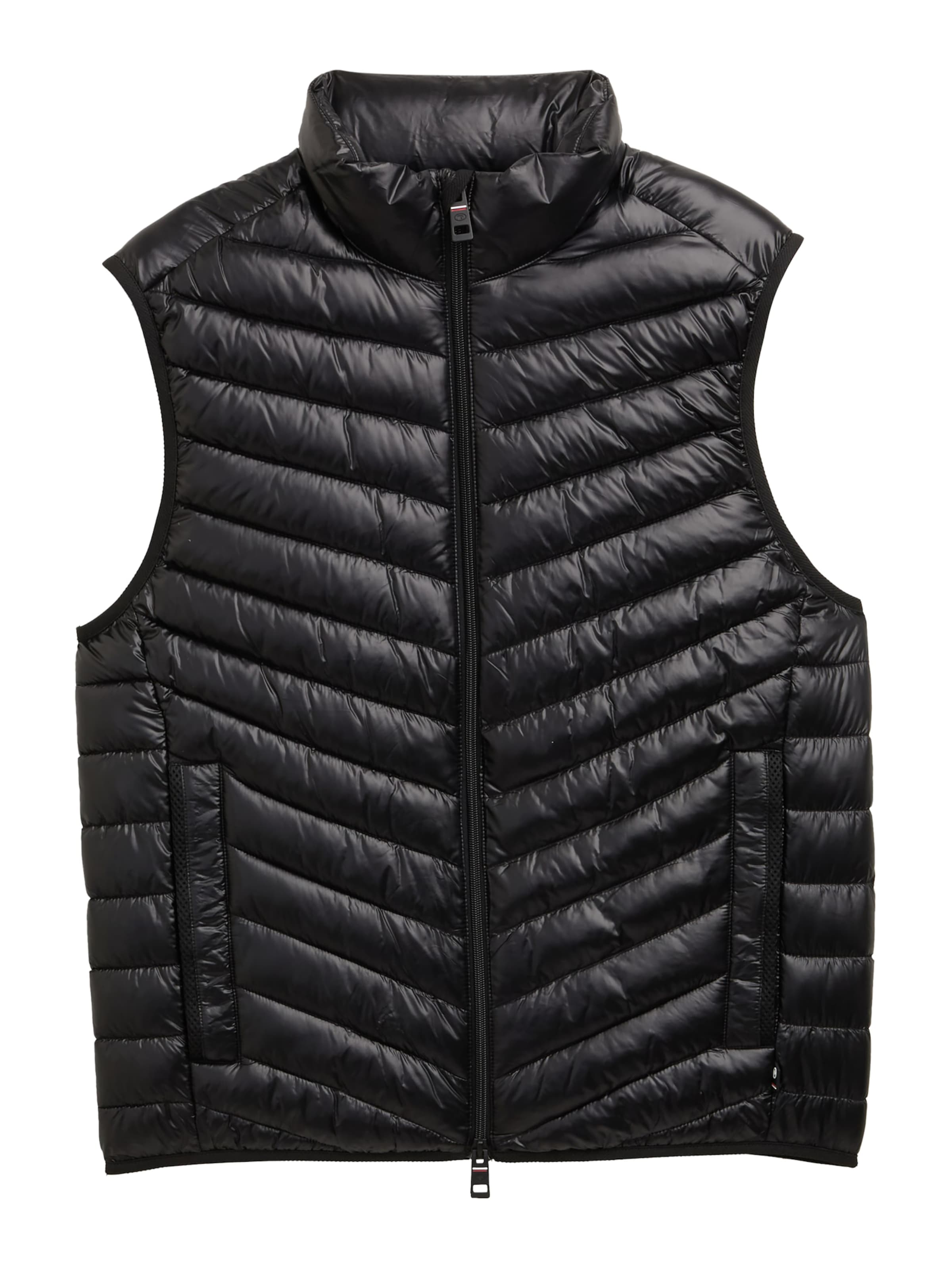 TOM TAILOR Vest in Black: front