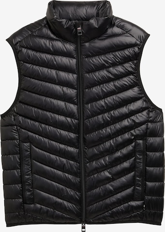 Gilet TOM TAILOR en noir : devant