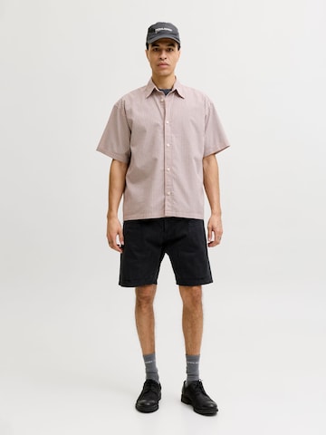 Baggy Pantaloni di JACK & JONES in nero