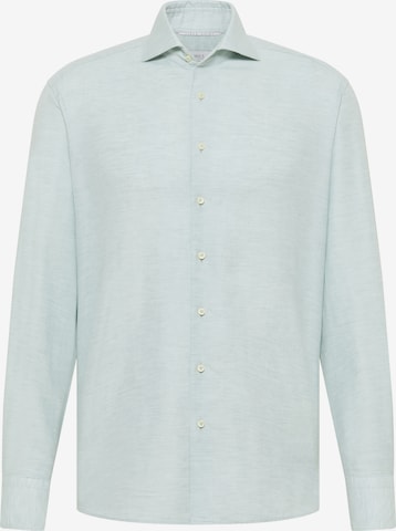 ETERNA Regular fit Button Up Shirt in Green: front