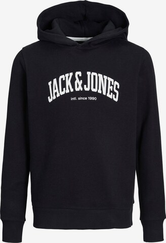 Jack & Jones Junior Μπλούζα φούτερ 'JOSH' σε μαύρο: μπροστά