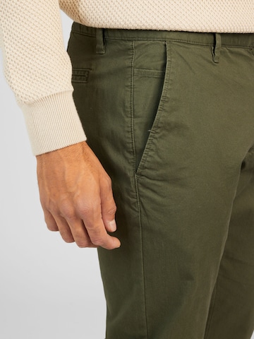 s.Oliver Liibuv Chino-püksid, värv roheline