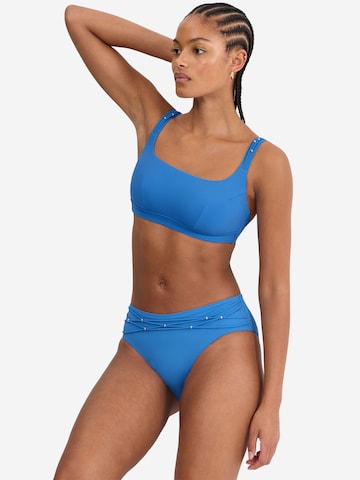TRIUMPH Bustier Bustier-Bikini-Top ' Red Label Palina Love by the Sea ' in Blau