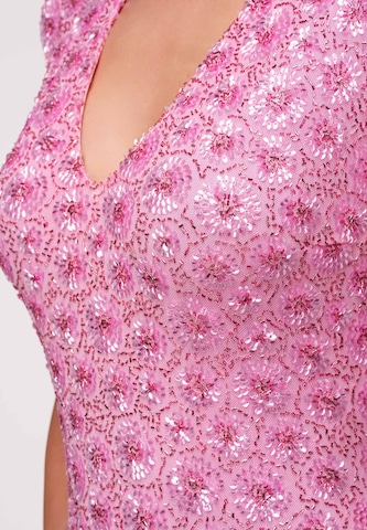 Ombre Evening dress in Pink