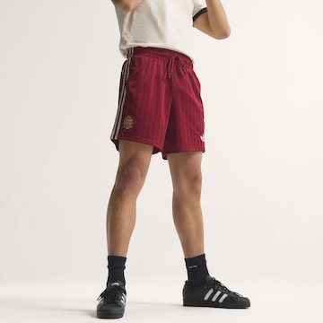 ADIDAS PERFORMANCE Loose fit Workout Pants 'Spanien' in Red