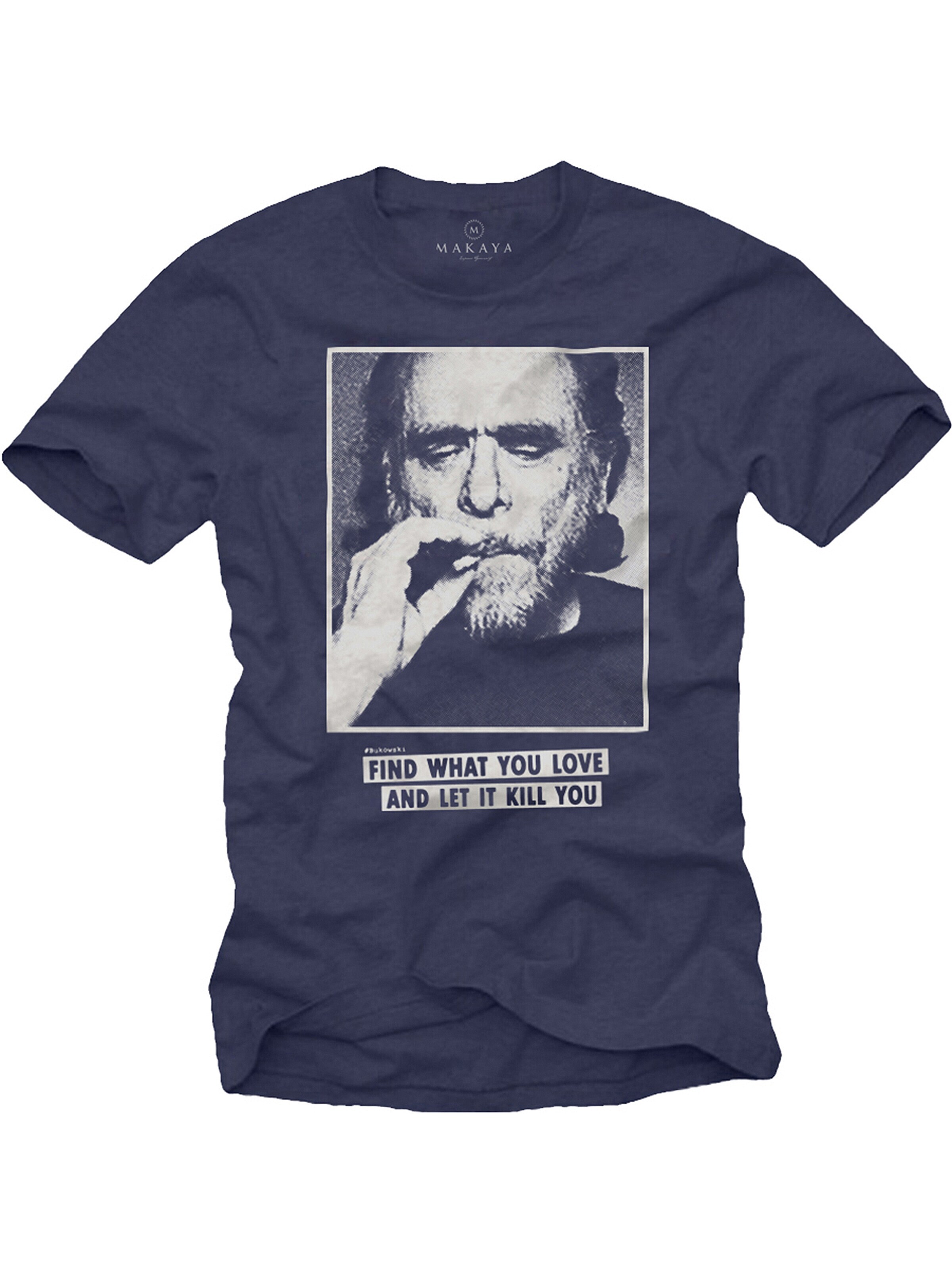 MAKAYA Shirt in Blue: front
