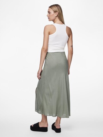 PIECES Skirt 'NYA' in Green