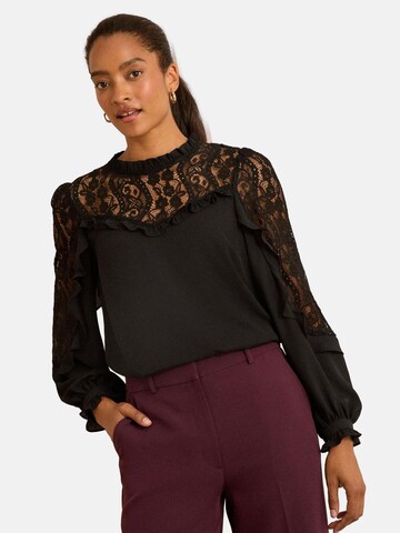 love & roses Μπλούζα σε μαύρο: μπροστά